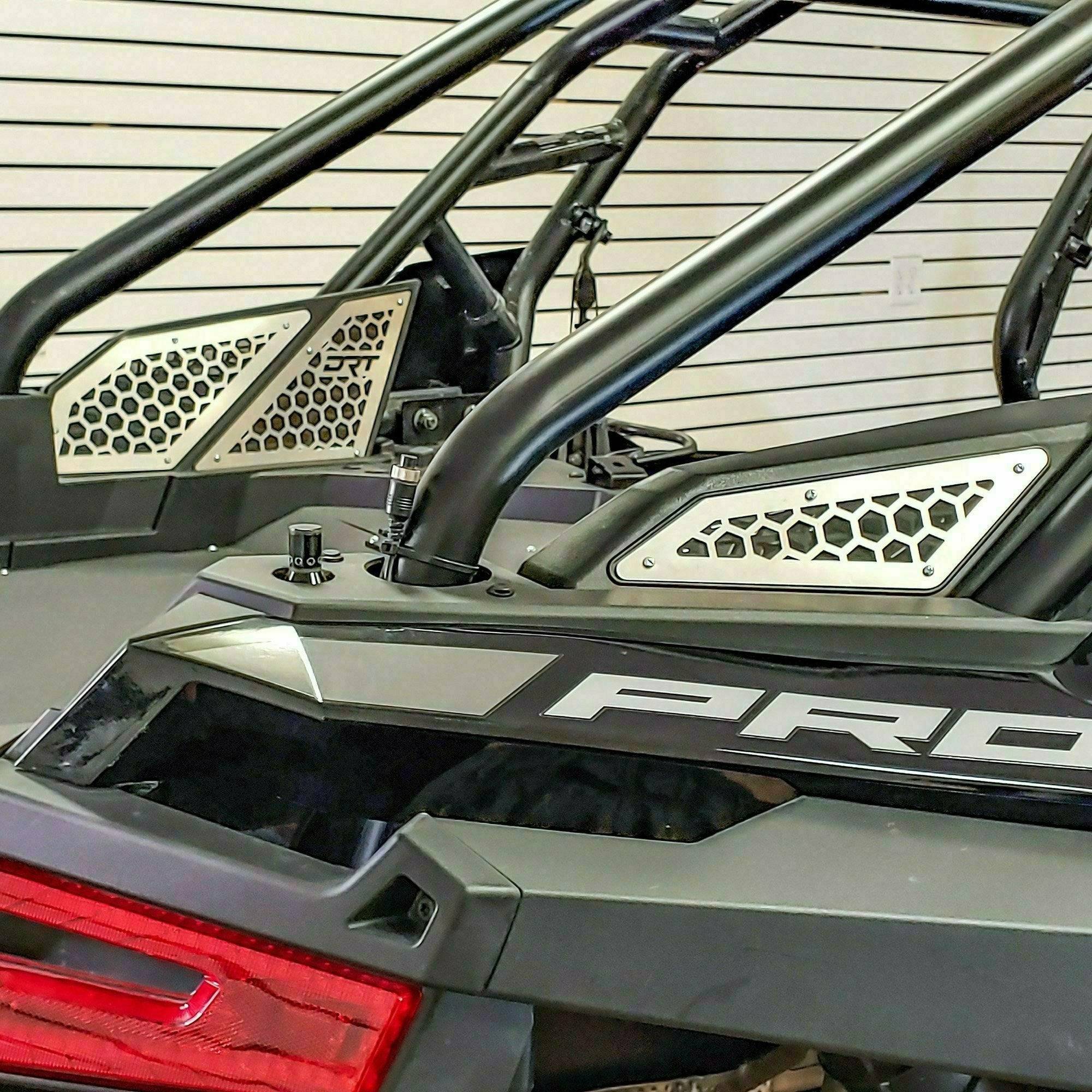 DRT Motorsports Polaris RZR Pro / Turbo R Air Intake Grilles - Image 3