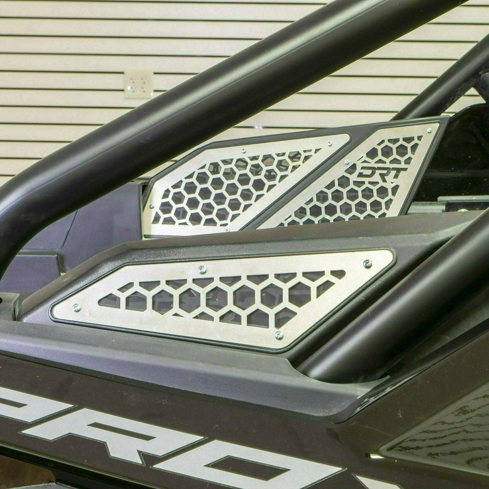 DRT Motorsports Polaris RZR Pro / Turbo R Air Intake Grilles - Image 4
