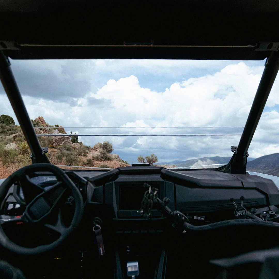 Polaris RZR Pro XP & Pro S Polycarbonate Half Front Windshield - Image 5