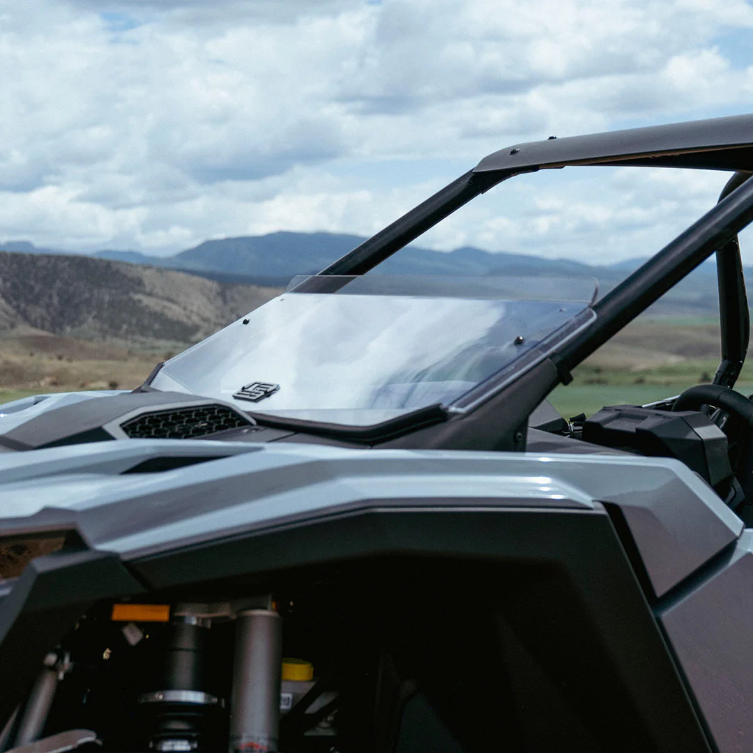 Polaris RZR Pro XP & Pro S Polycarbonate Half Front Windshield - Image 6