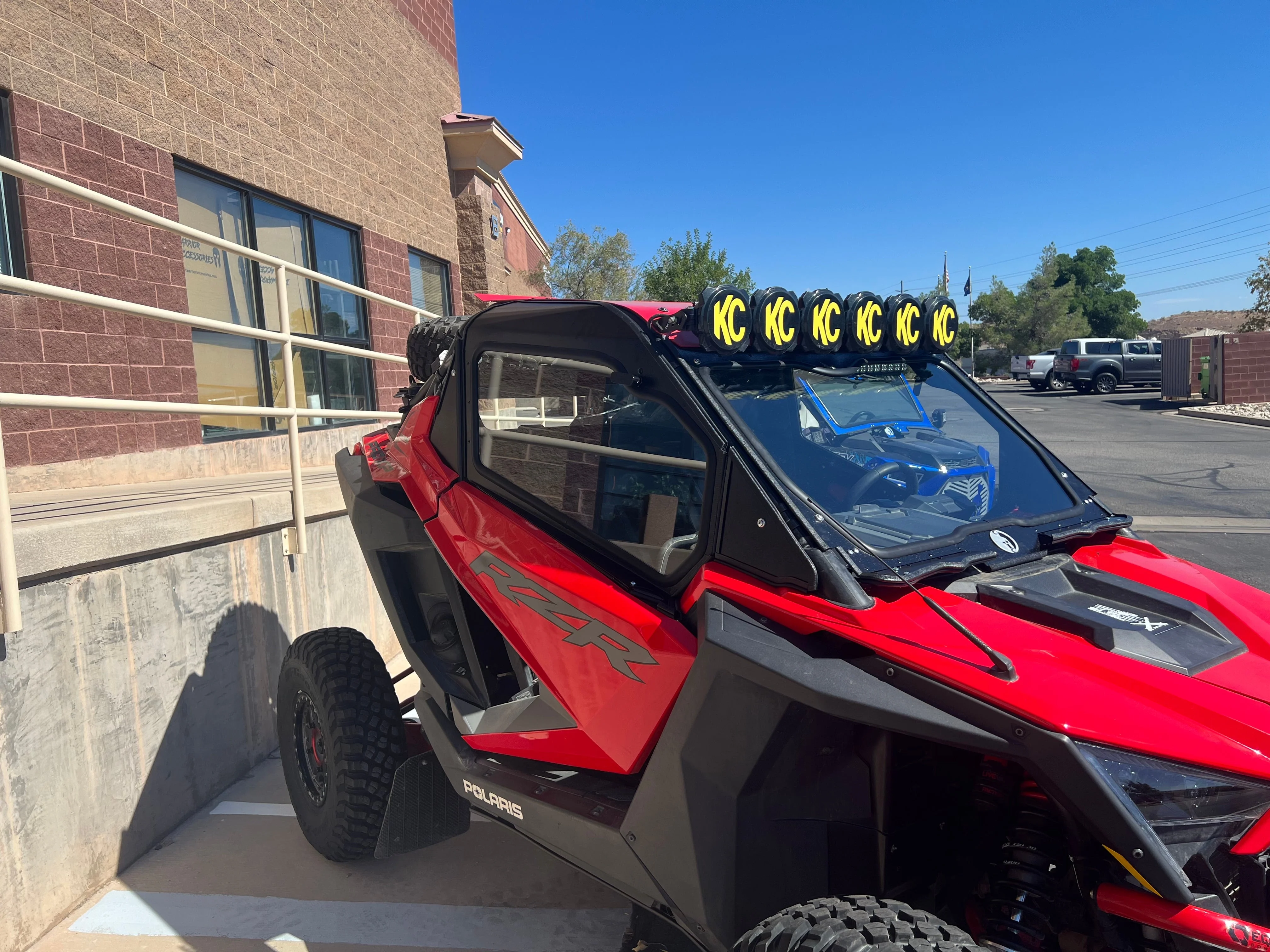 Dirt Warrior THE VAULT Cab Enclosure — Safety Glass Upper Doors & Panels for Polaris RZR Pro XP / Turbo R 2-Seat (2019-2024)