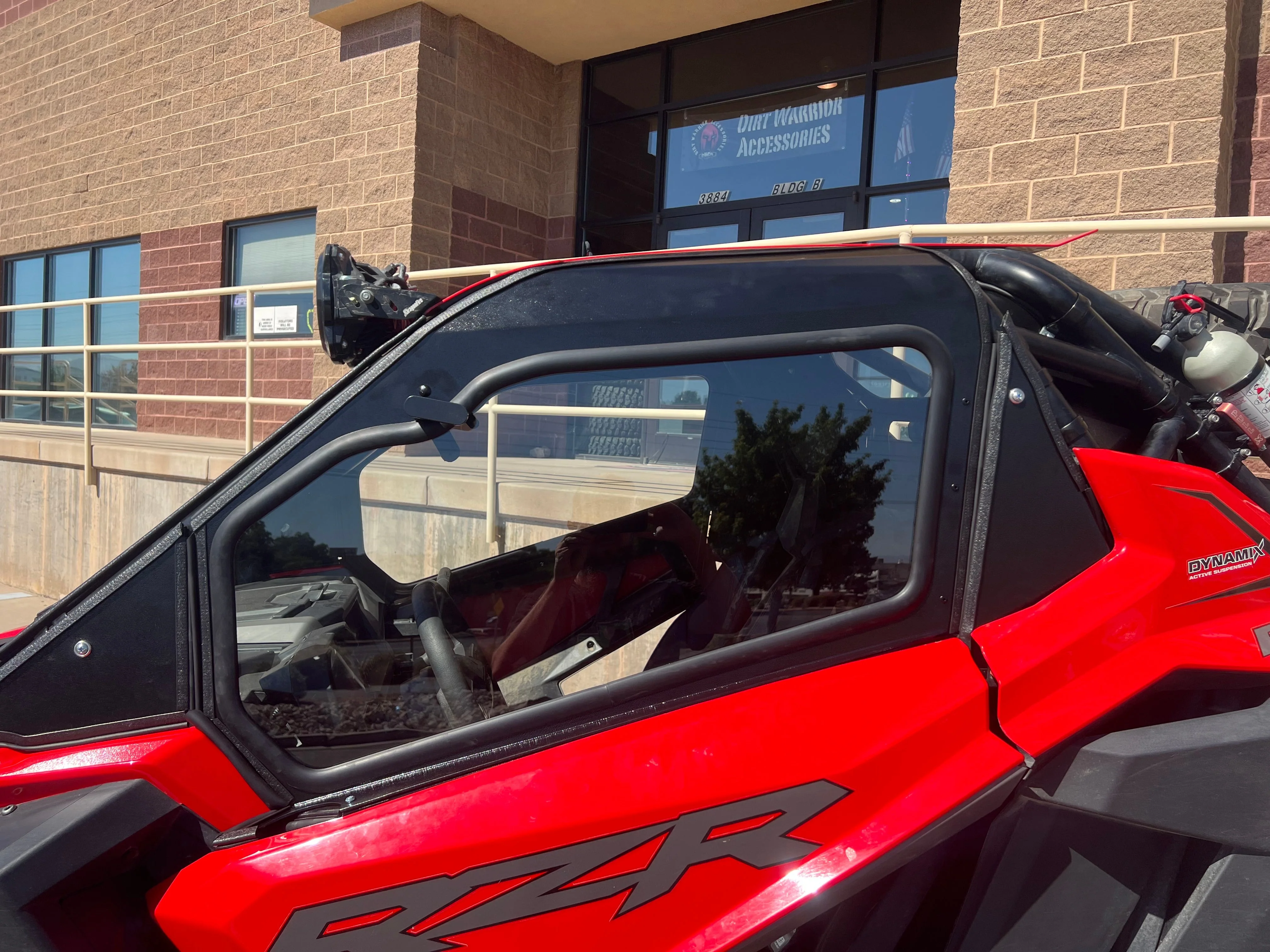 Dirt Warrior THE VAULT Cab Enclosure — Safety Glass Upper Doors & Panels for Polaris RZR Pro XP / Turbo R 2-Seat (2019-2024) - Image 4