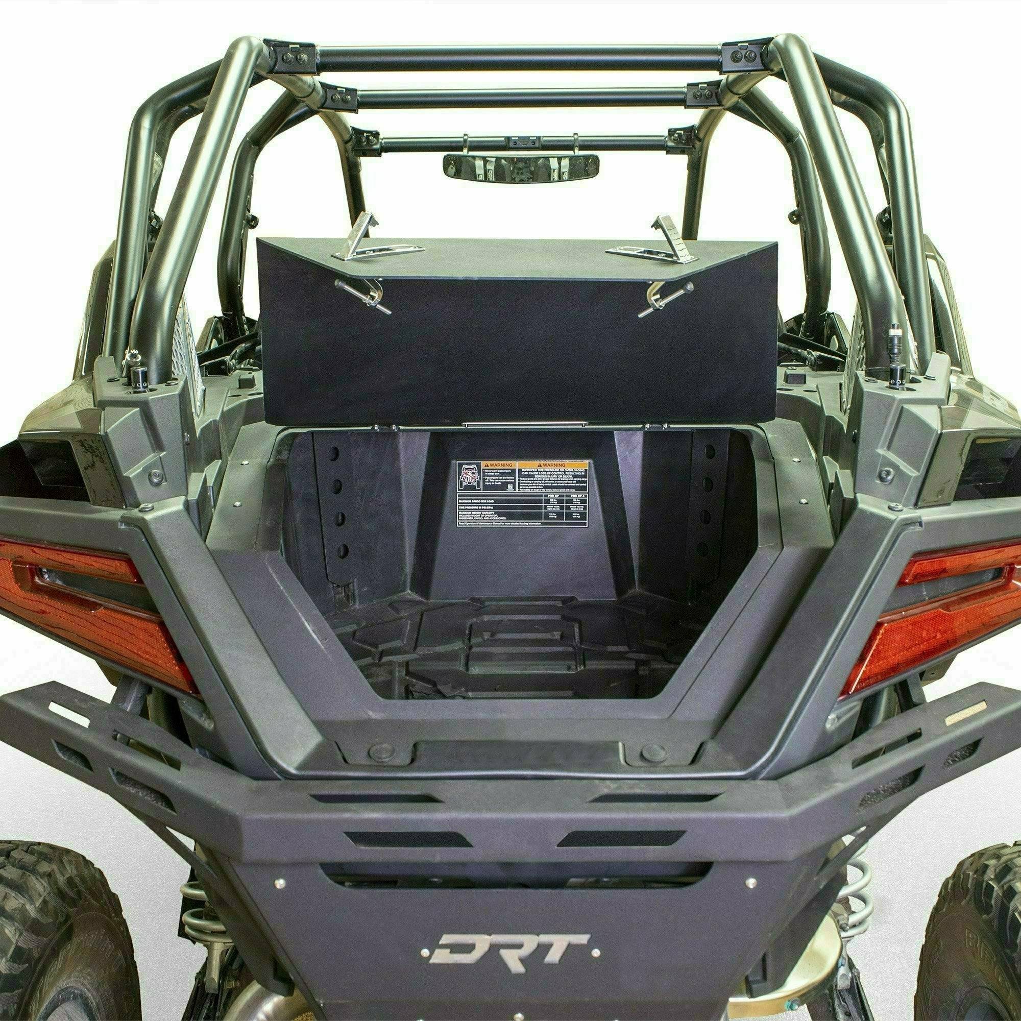 DRT Motorsports Polaris RZR Pro XP / Turbo R Storage Trunk Enclosure - Image 3