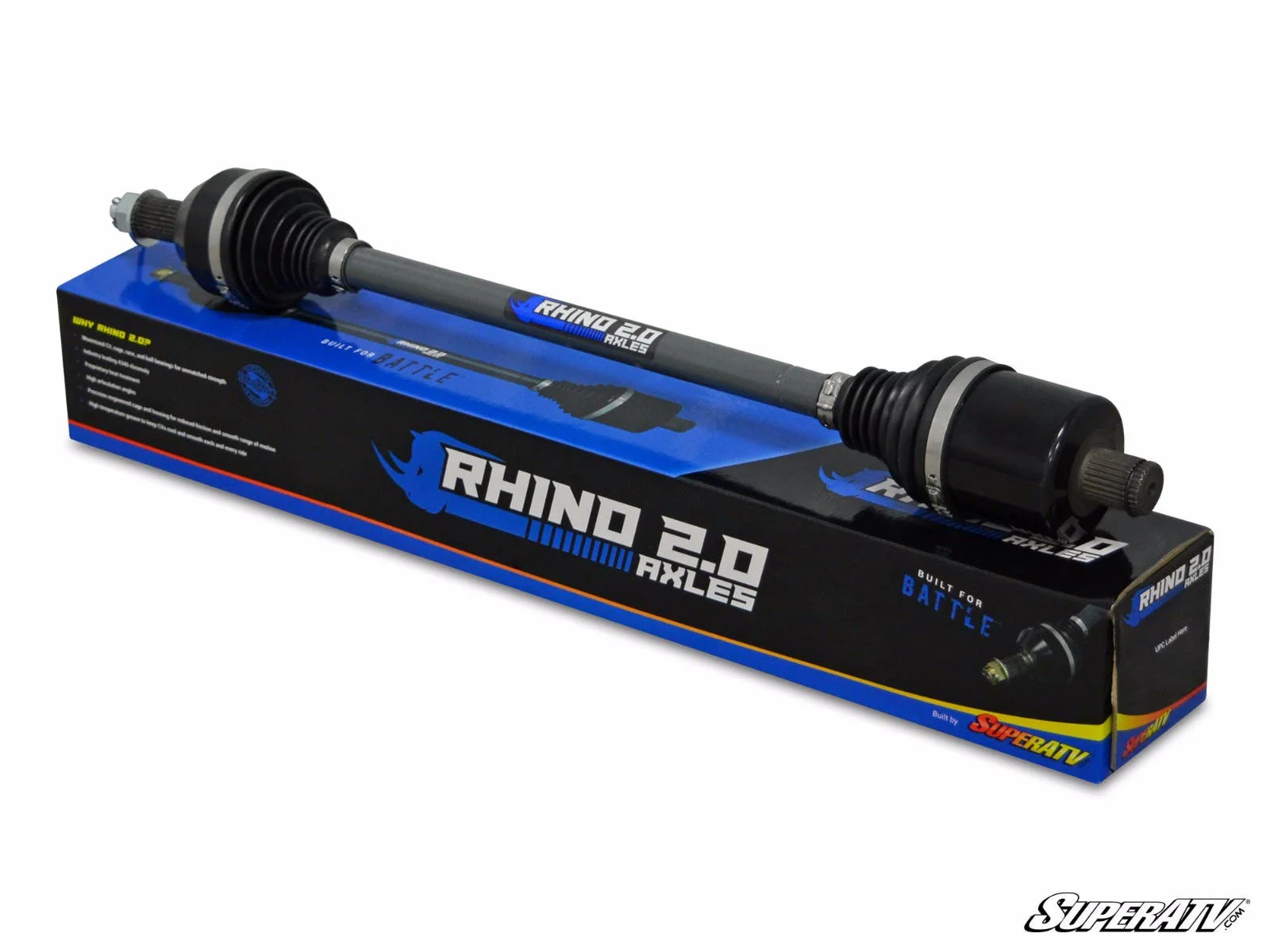 SuperATV Polaris RZR S 1000 Big Lift Kit Heavy Duty Axle - Rhino 2.0 - Image 2