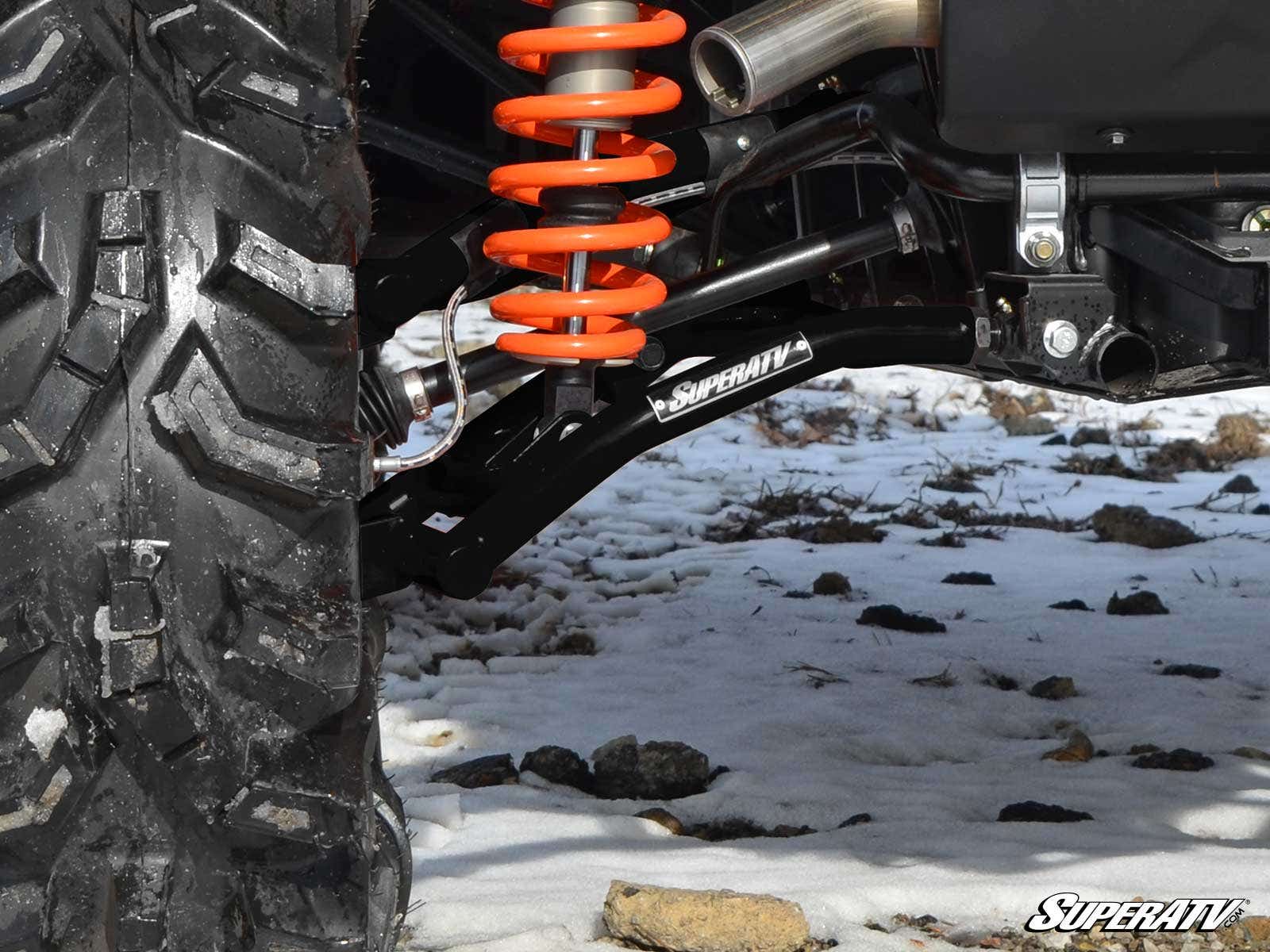 SuperATV Polaris RZR S 1000 High Clearance 1.5" Rear Offset A-Arms - Image 3