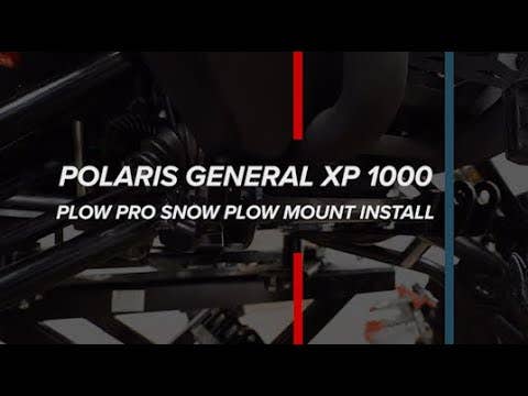 SuperATV Polaris RZR S 1000 Plow Pro Snow Plow Mount - Image 3