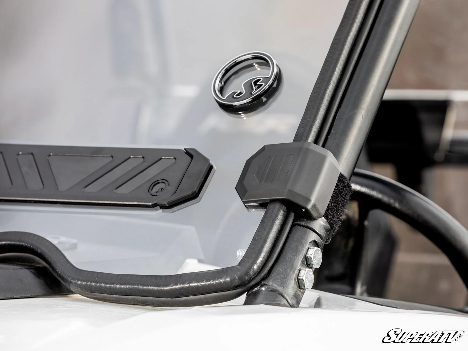 SuperATV Polaris RZR S 1000 Vented Windshield—Scratch-Resistant - Image 7