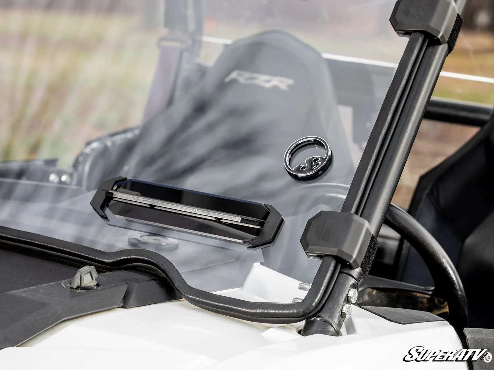 SuperATV Polaris RZR S 1000 Vented Windshield—Scratch-Resistant - Image 8