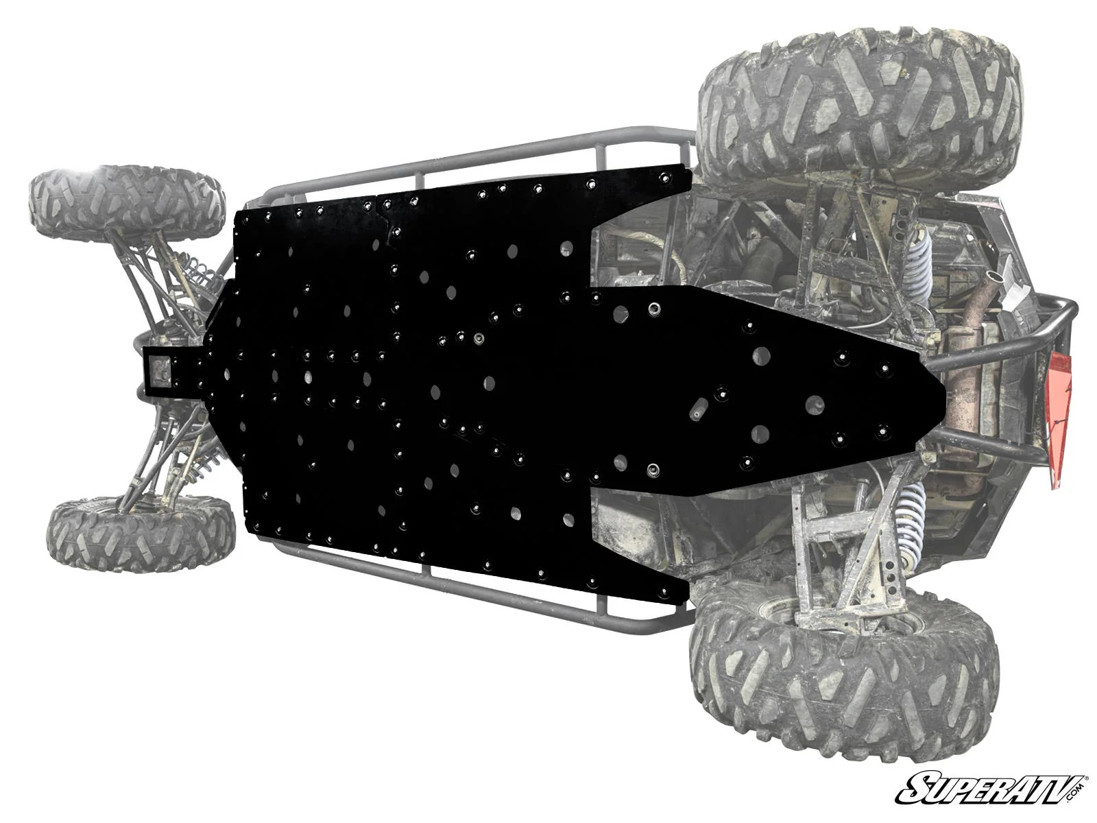 SuperATV Polaris RZR S4 1000 Full Skid Plate - Image 3