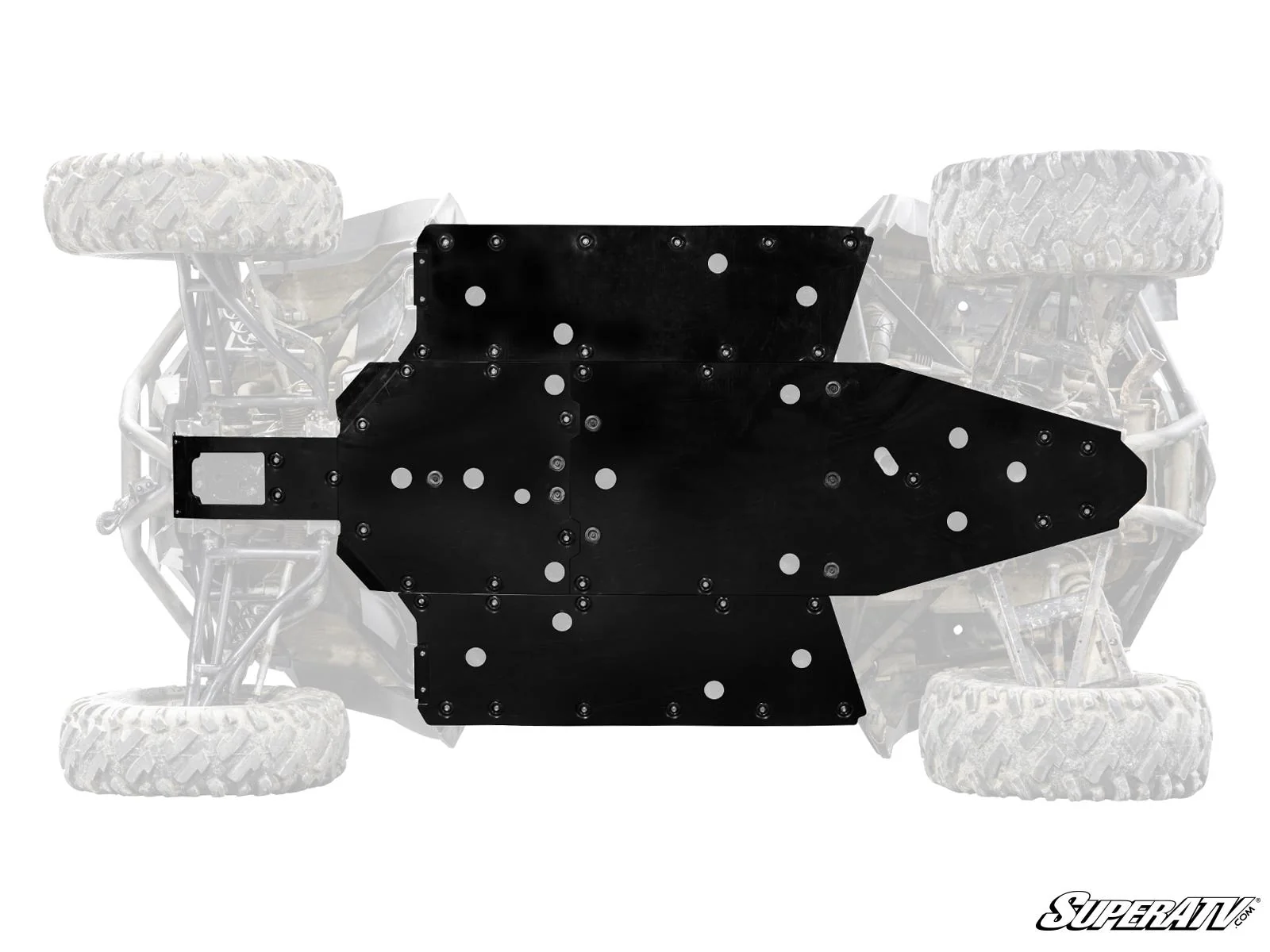 SuperATV Polaris RZR Trail 900 Full Skid Plate - Image 2