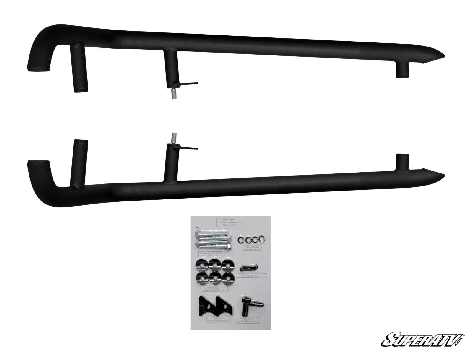 SuperATV Polaris RZR Trail 900 Heavy-Duty Nerf Bars - Image 5
