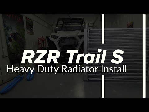 SuperATV Polaris RZR Trail S 900 Heavy-Duty Radiator - Image 4