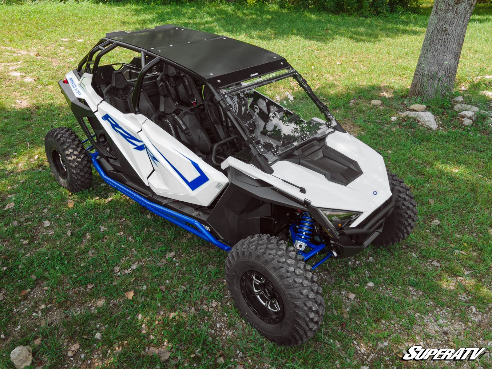 SuperATV Polaris RZR Turbo R 4 Aluminum Roof - Image 2
