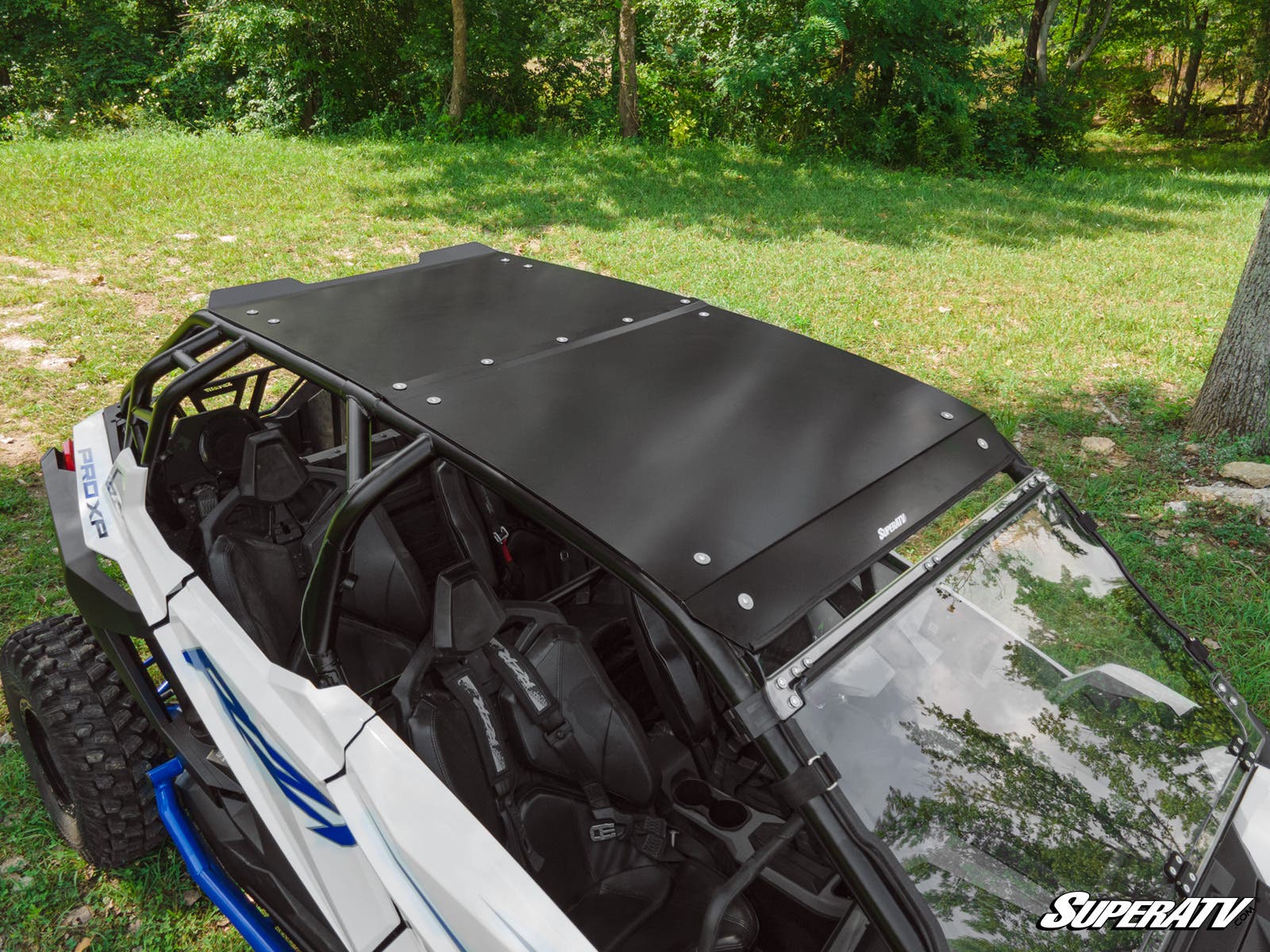 SuperATV Polaris RZR Turbo R 4 Aluminum Roof - Image 3