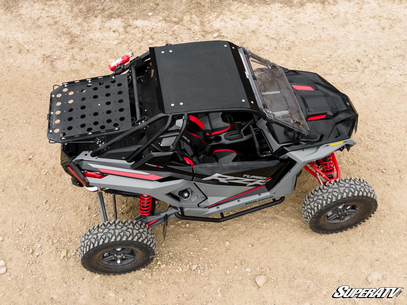 SuperATV Polaris RZR Turbo R Aluminum Roof - Image 5