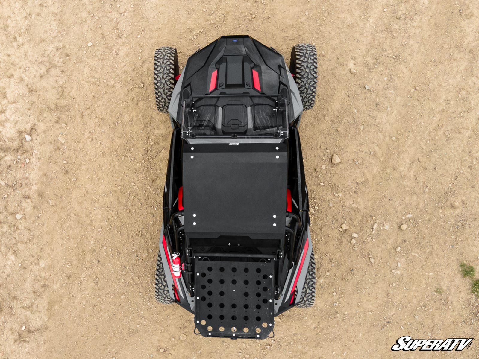 SuperATV Polaris RZR Turbo R Aluminum Roof - Image 6