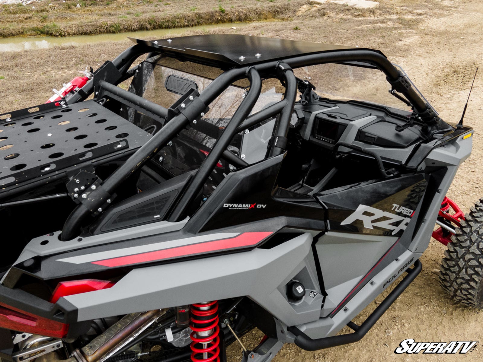 SuperATV Polaris RZR Turbo R Aluminum Roof - Image 7