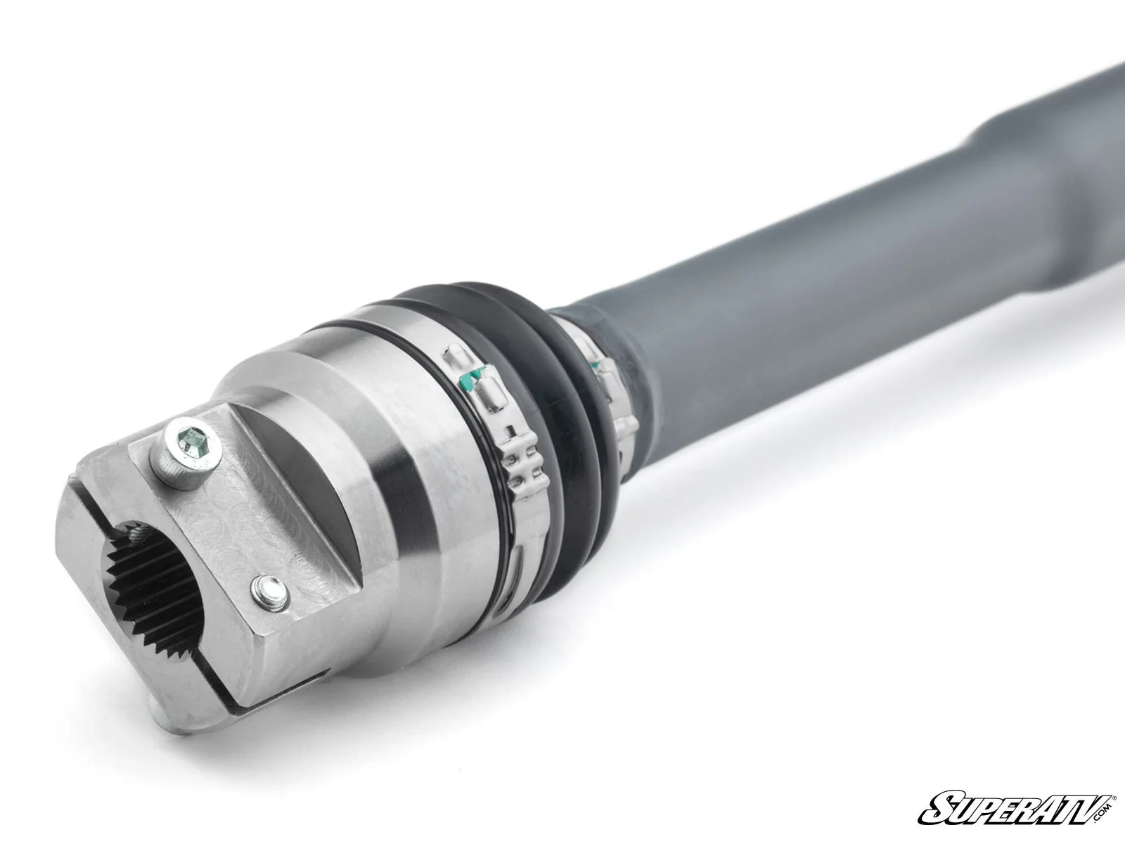 SuperATV Polaris RZR Turbo R Heavy-Duty Prop Shaft—Rhino Driveline - Image 3