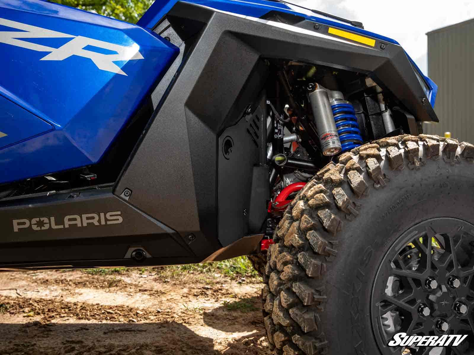 SuperATV Polaris RZR Turbo R Inner Fender Guards - Image 4
