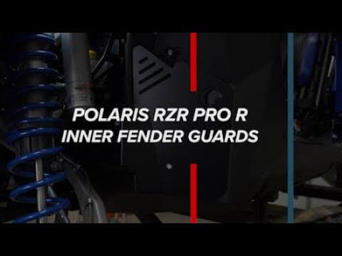 SuperATV Polaris RZR Turbo R Inner Fender Guards - Image 7