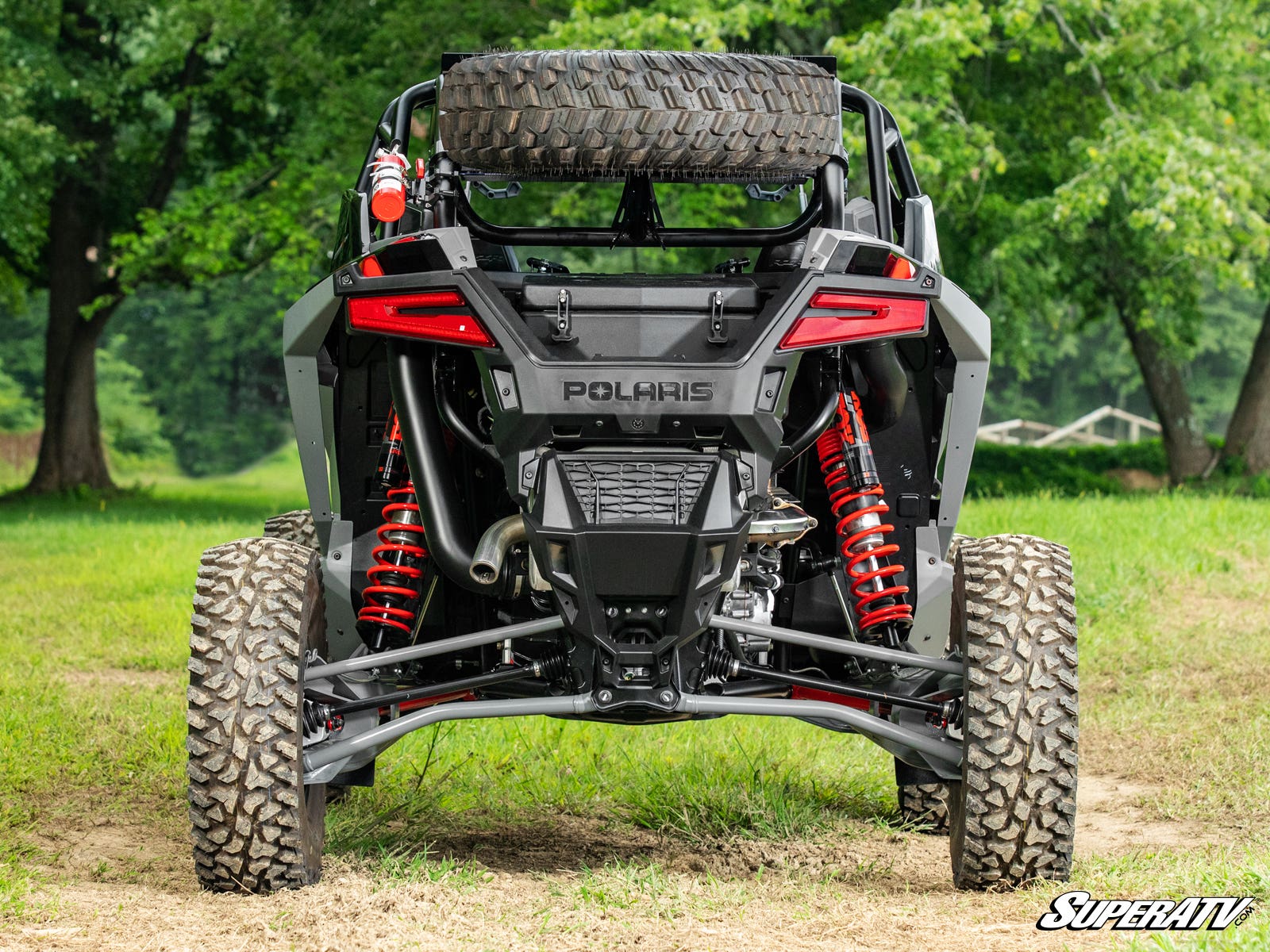 SuperATV Polaris RZR Turbo R Spare Tire Carrier - Image 2