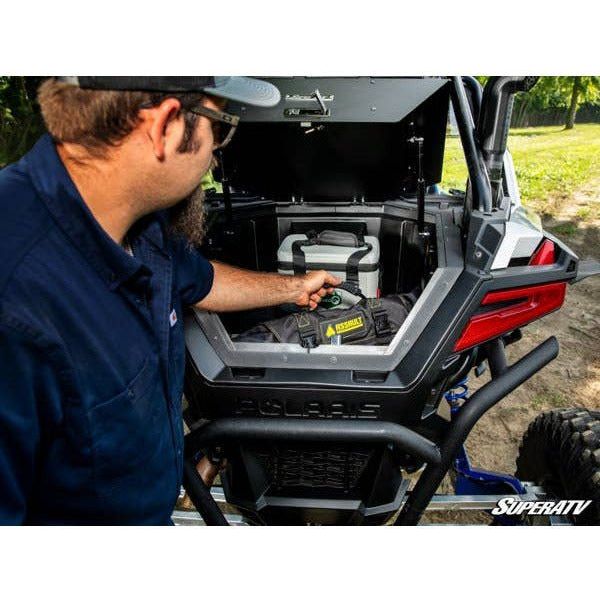 Polaris RZR Turbo R Trunk Enclosure - Secure Storage + Weatherproof (2022+) - Image 10