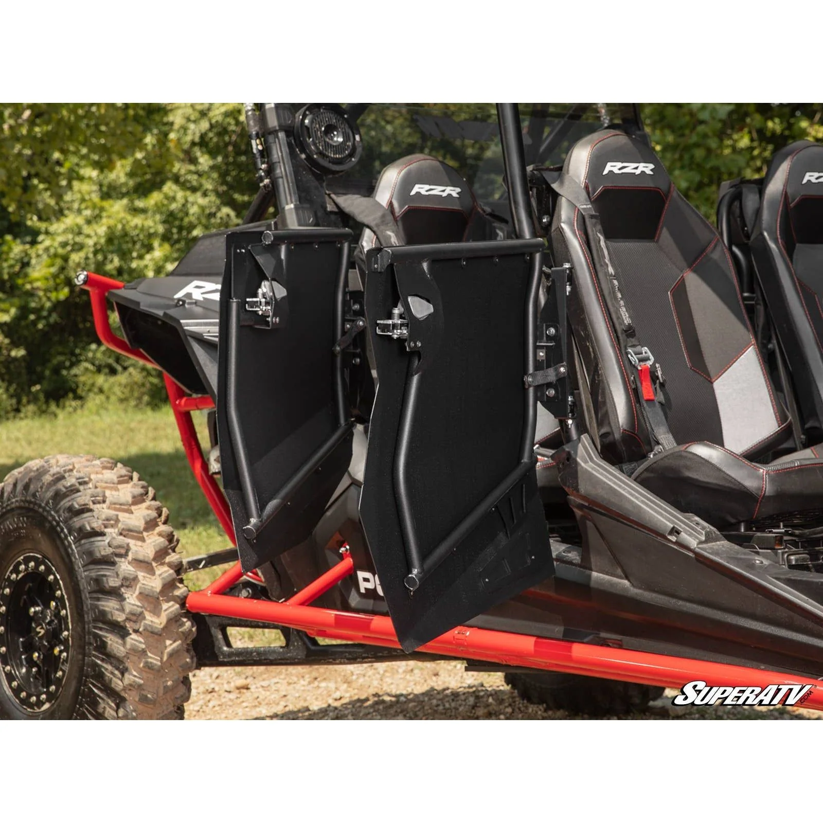 Polaris RZR Turbo S Aluminum Doors - Enhanced Protection + Comfort (2018+) - Image 10