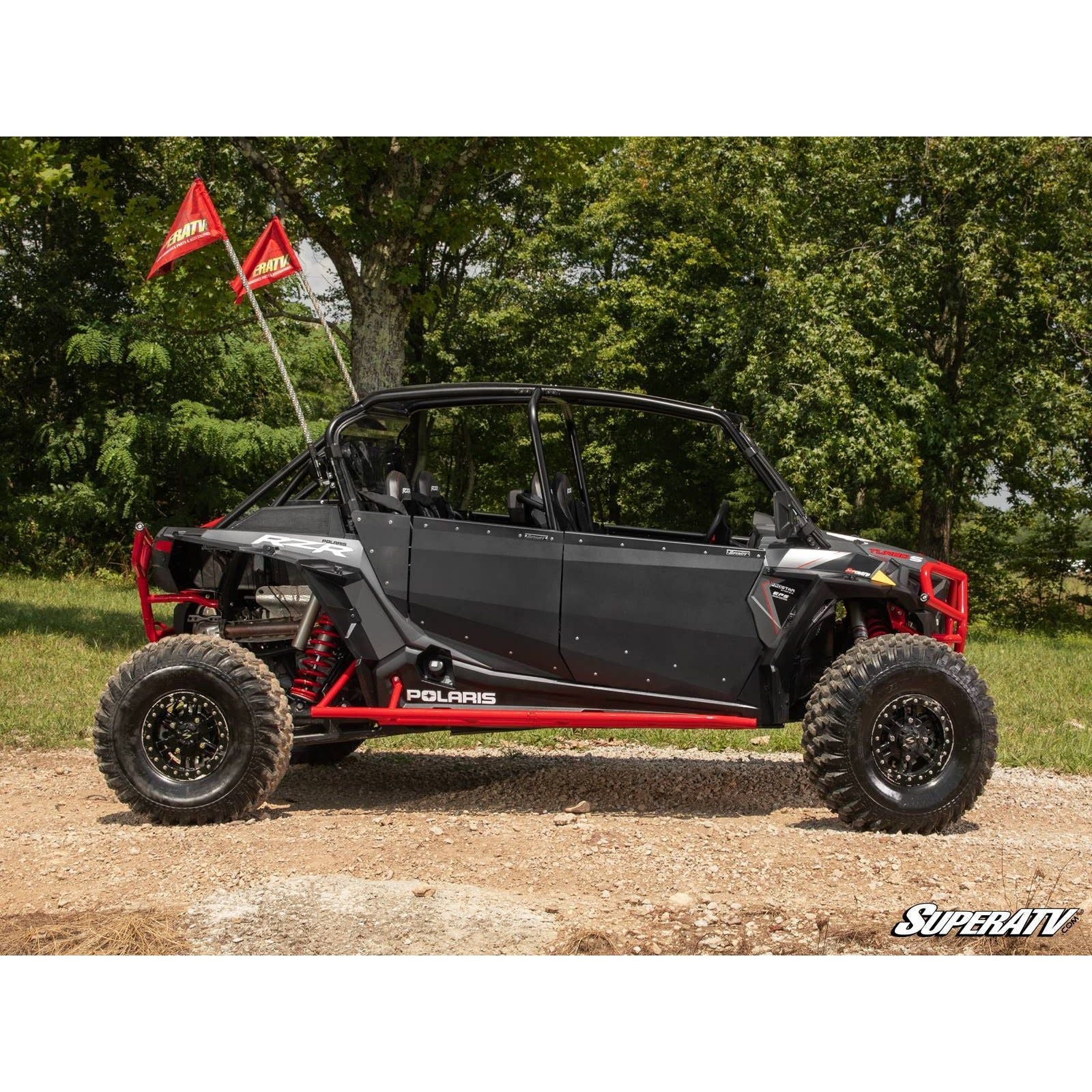 Polaris RZR Turbo S Aluminum Doors - Enhanced Protection + Comfort (2018+) - Image 11