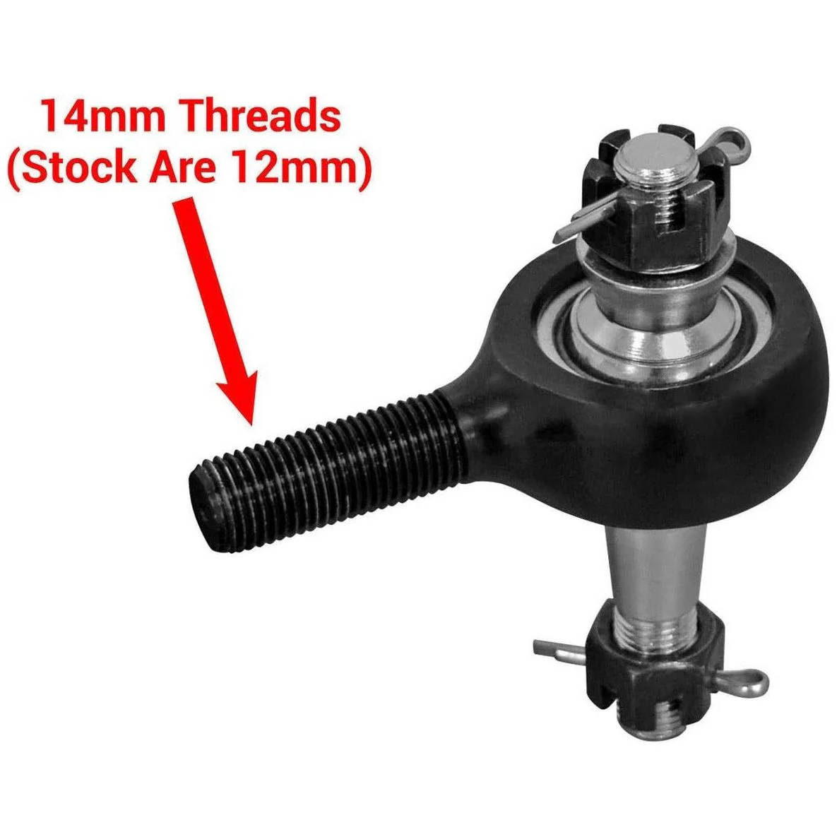 Polaris RZR Turbo S Heavy Duty Tie Rod Kit - Unparalleled Strength + Precise Control (2018+) - Image 3