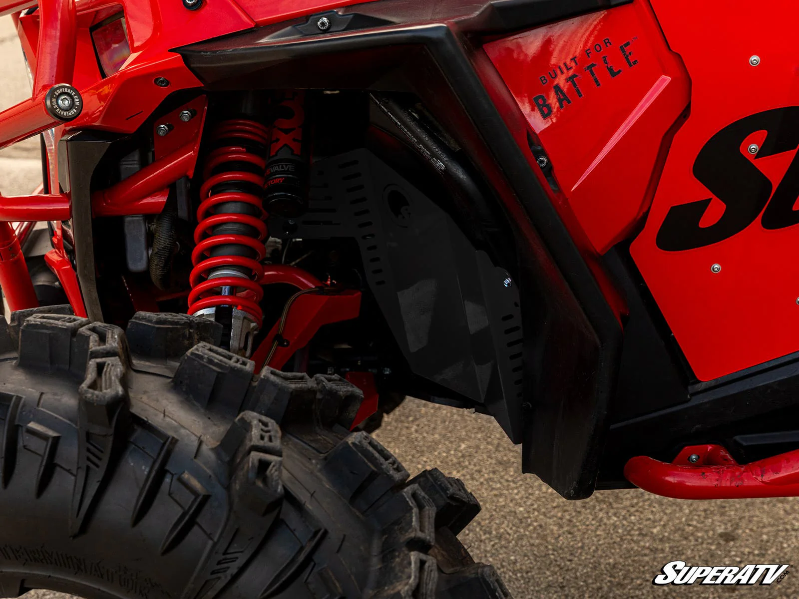 SuperATV Polaris RZR Turbo S Inner Fender Guards - Image 5