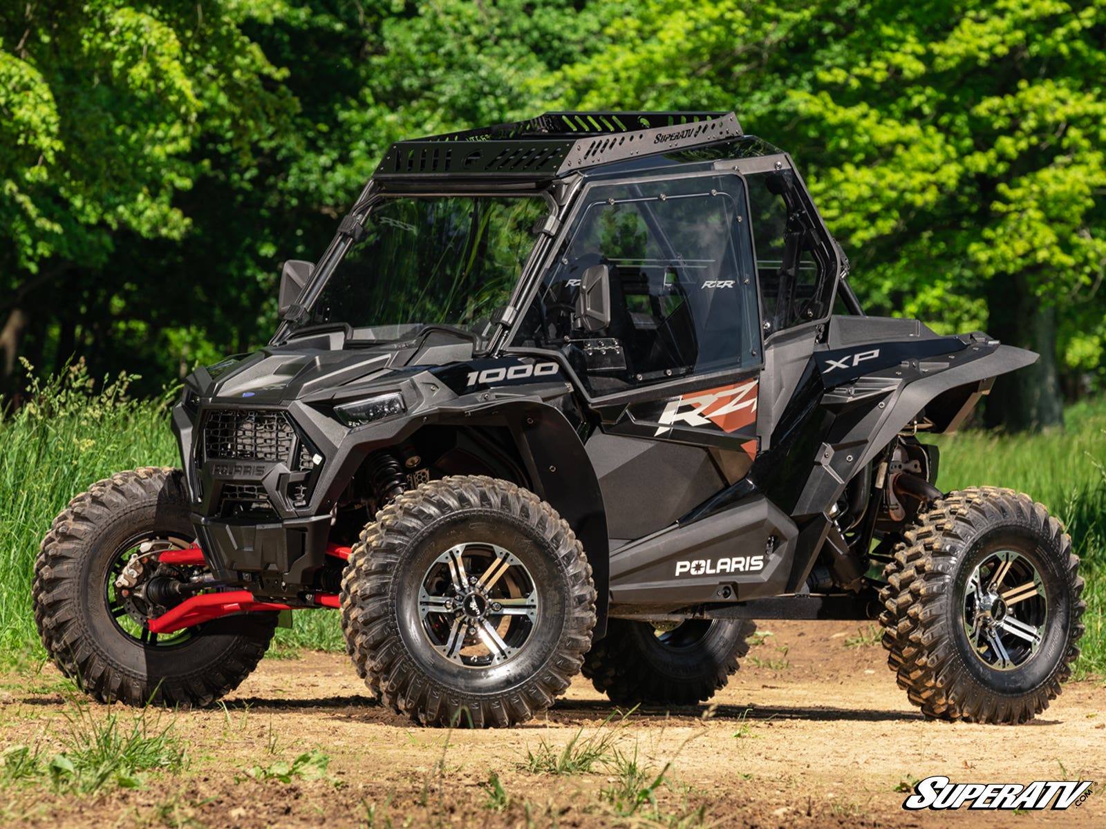 SuperATV Polaris RZR XP 1000 Hard Cab Enclosure Upper Doors - Image 2