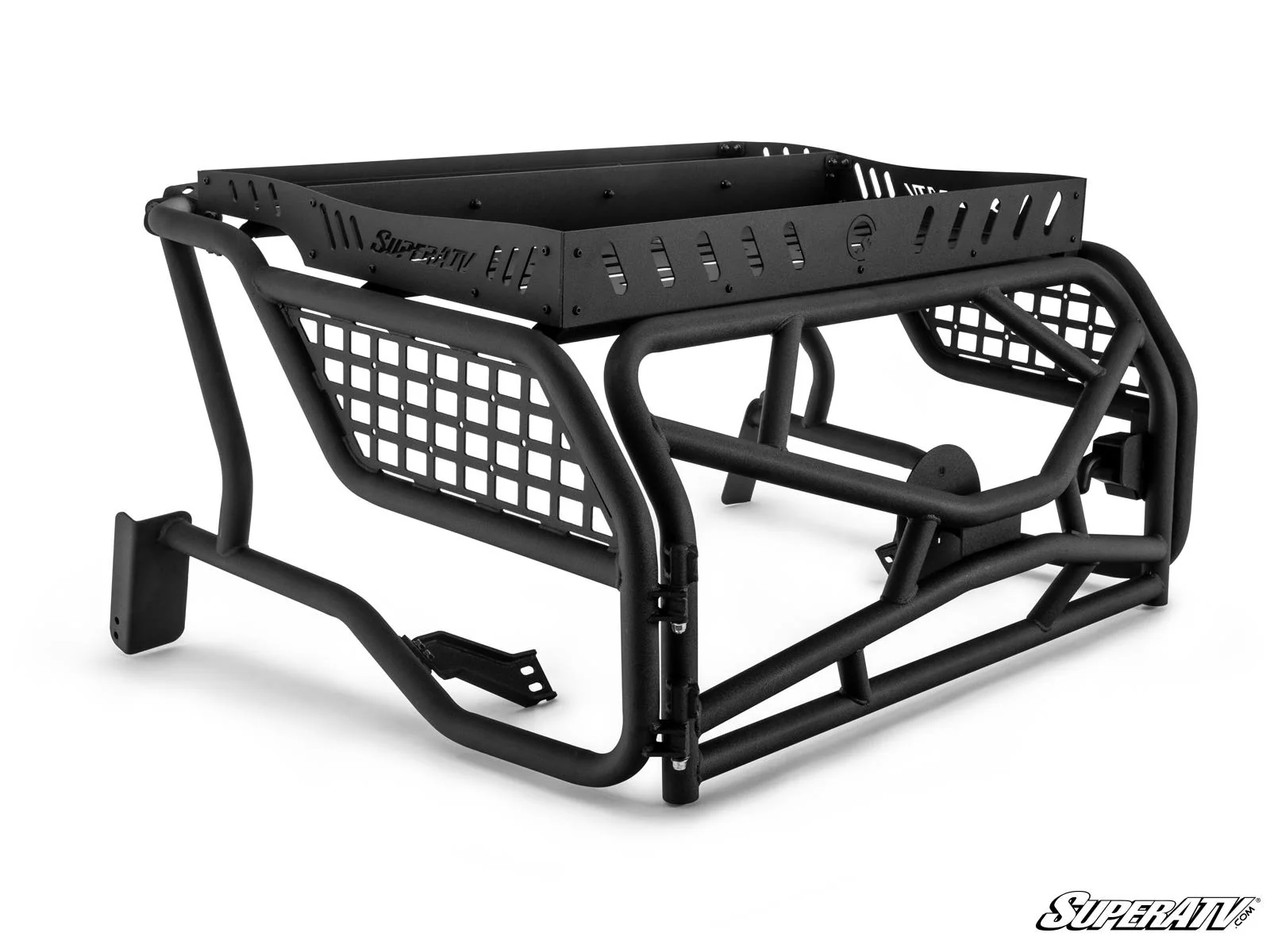 SuperATV Polaris RZR XP 1000 Outfitter Sport Bed Rack - Image 14