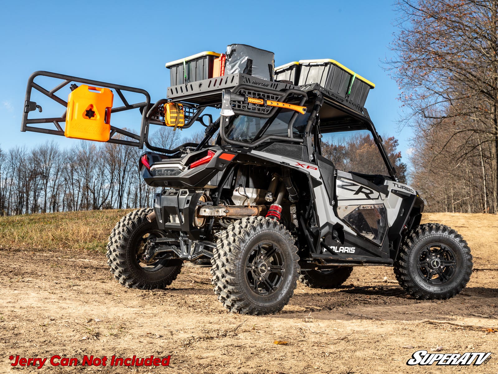 SuperATV Polaris RZR XP 1000 Outfitter Sport Bed Rack - Image 3