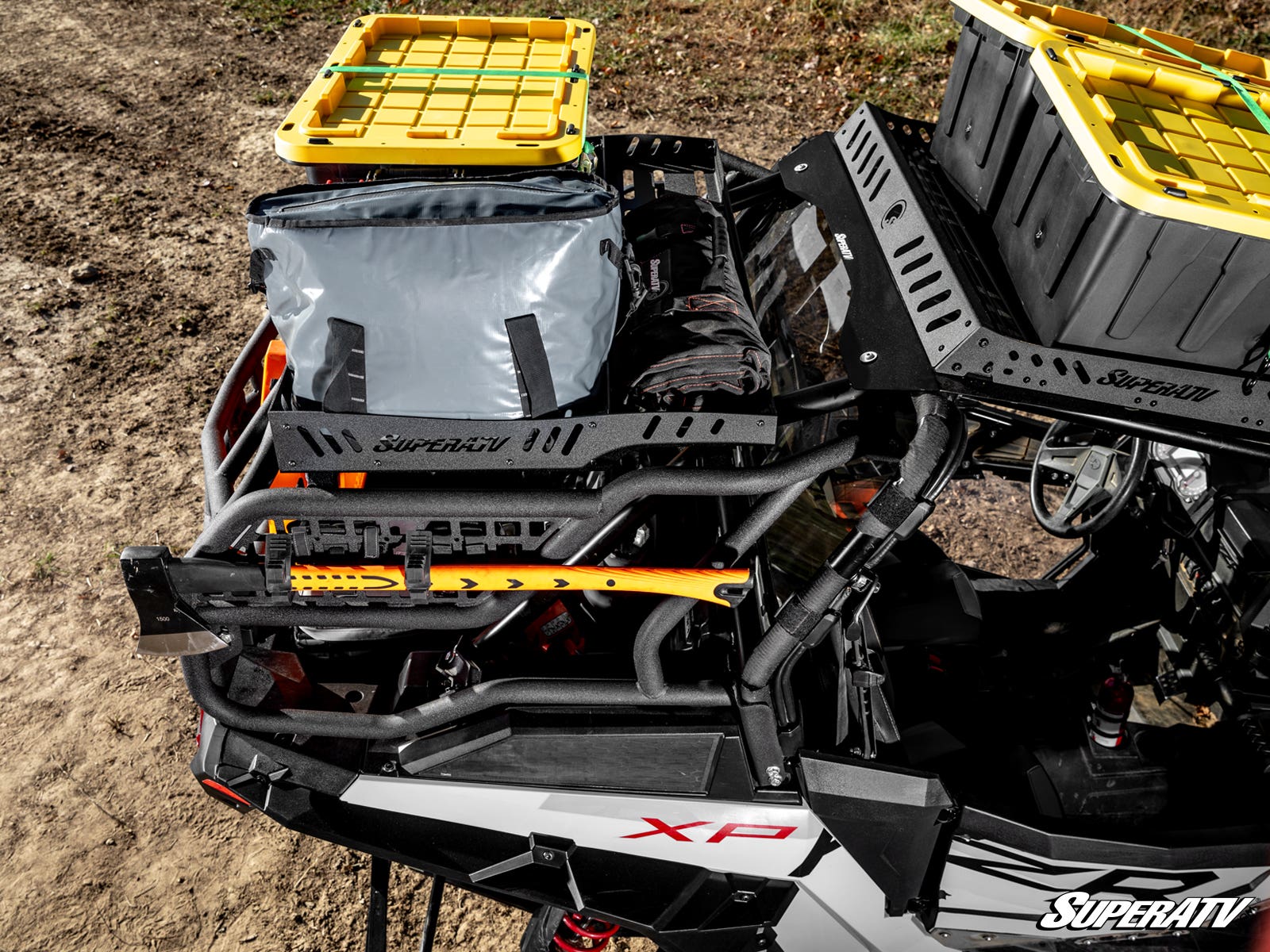 SuperATV Polaris RZR XP 1000 Outfitter Sport Bed Rack - Image 8