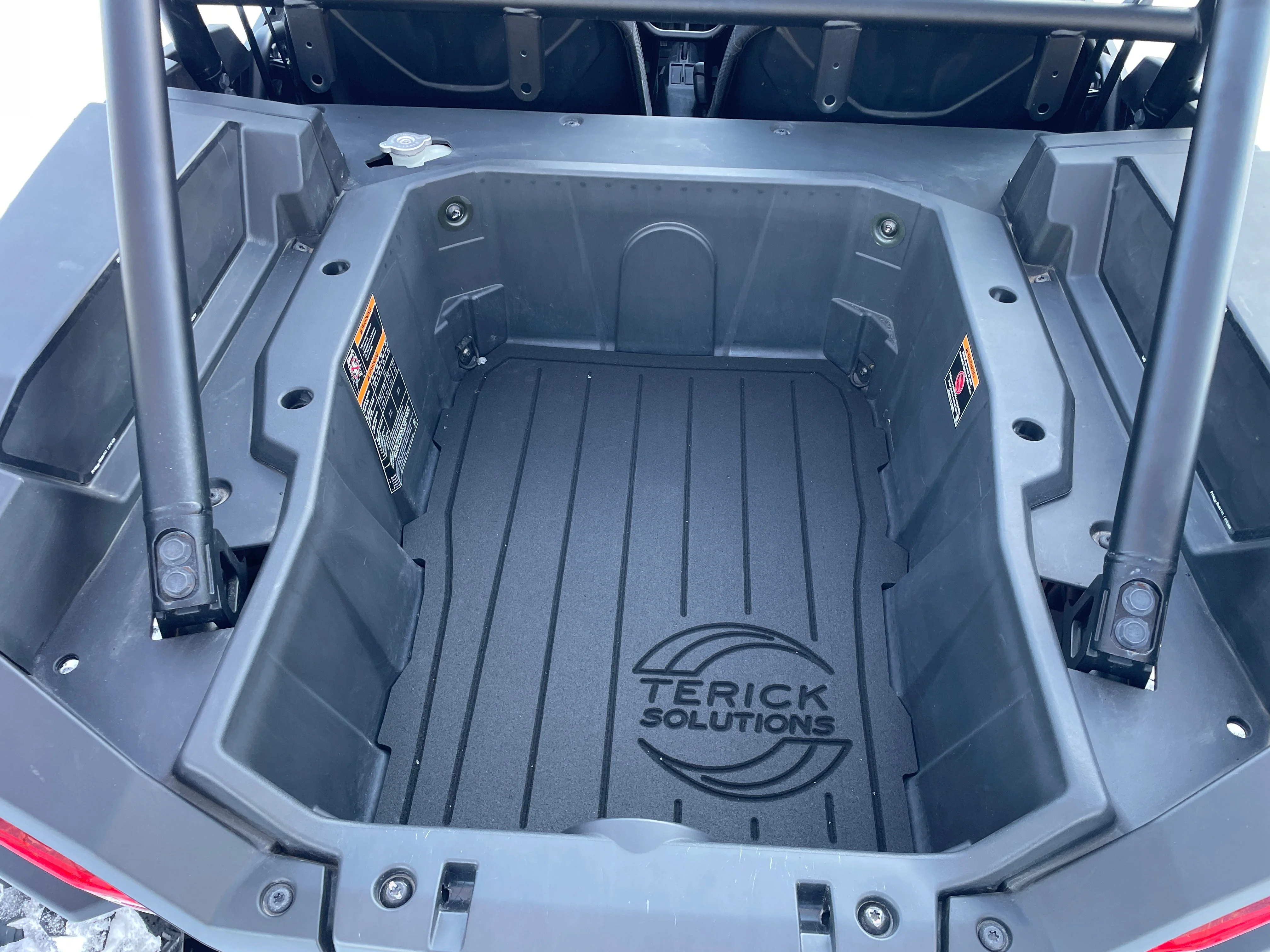 Polaris RZR XP 1000 Custom Fit Rubber Floor Mats with Insulation - Image 9