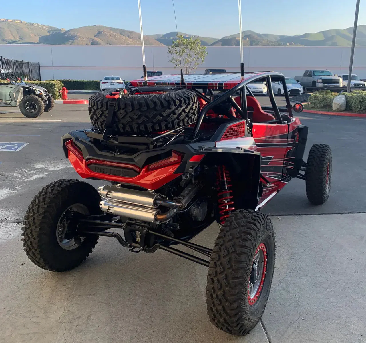 Polaris RZR XP 1000/Turbo/Turbo S Adventure Rack - Rugged Storage + Easy Access (2014-2023) - Image 3