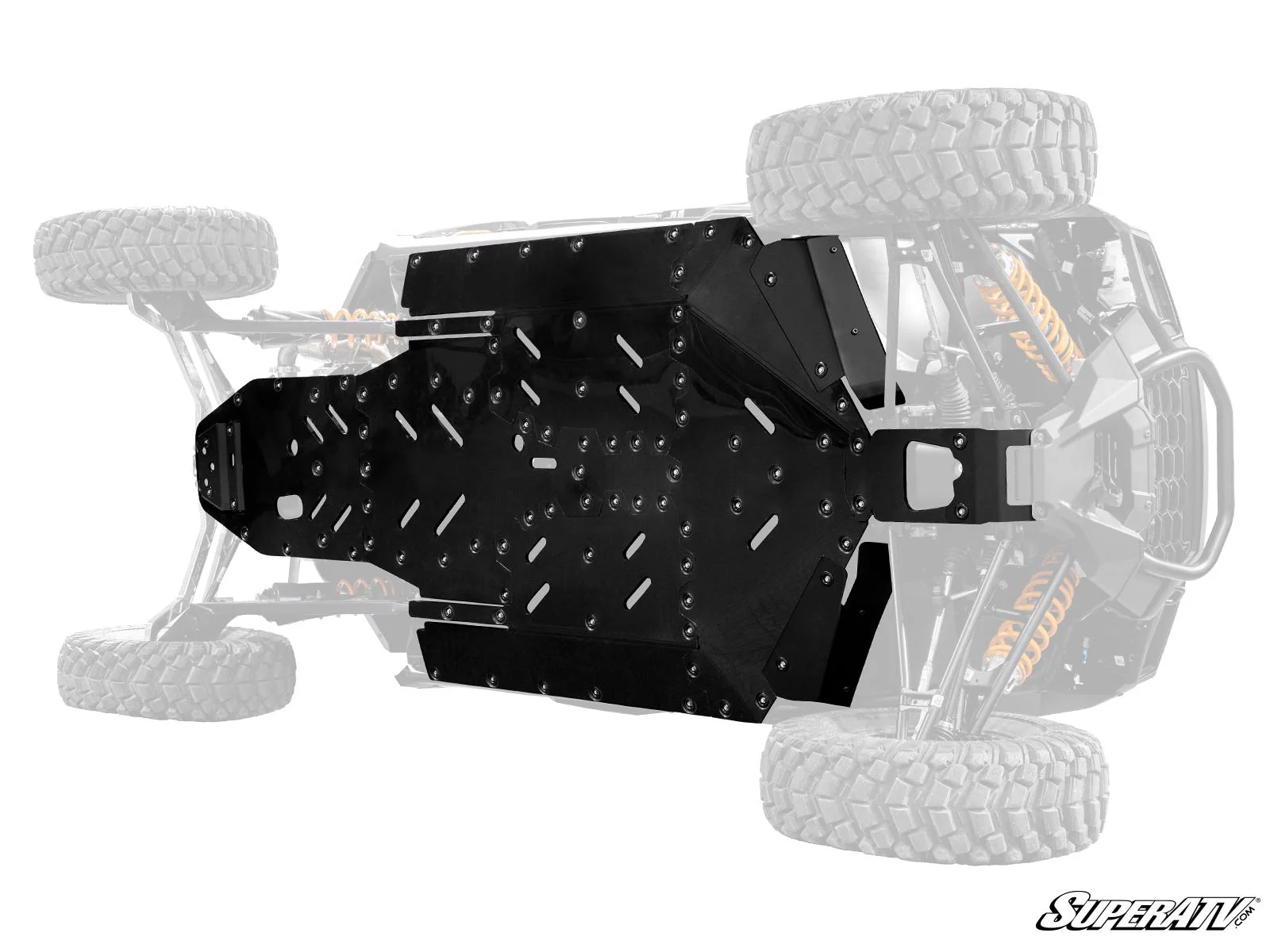 SuperATV Polaris RZR XP 4 Full Skid Plate - Image 3