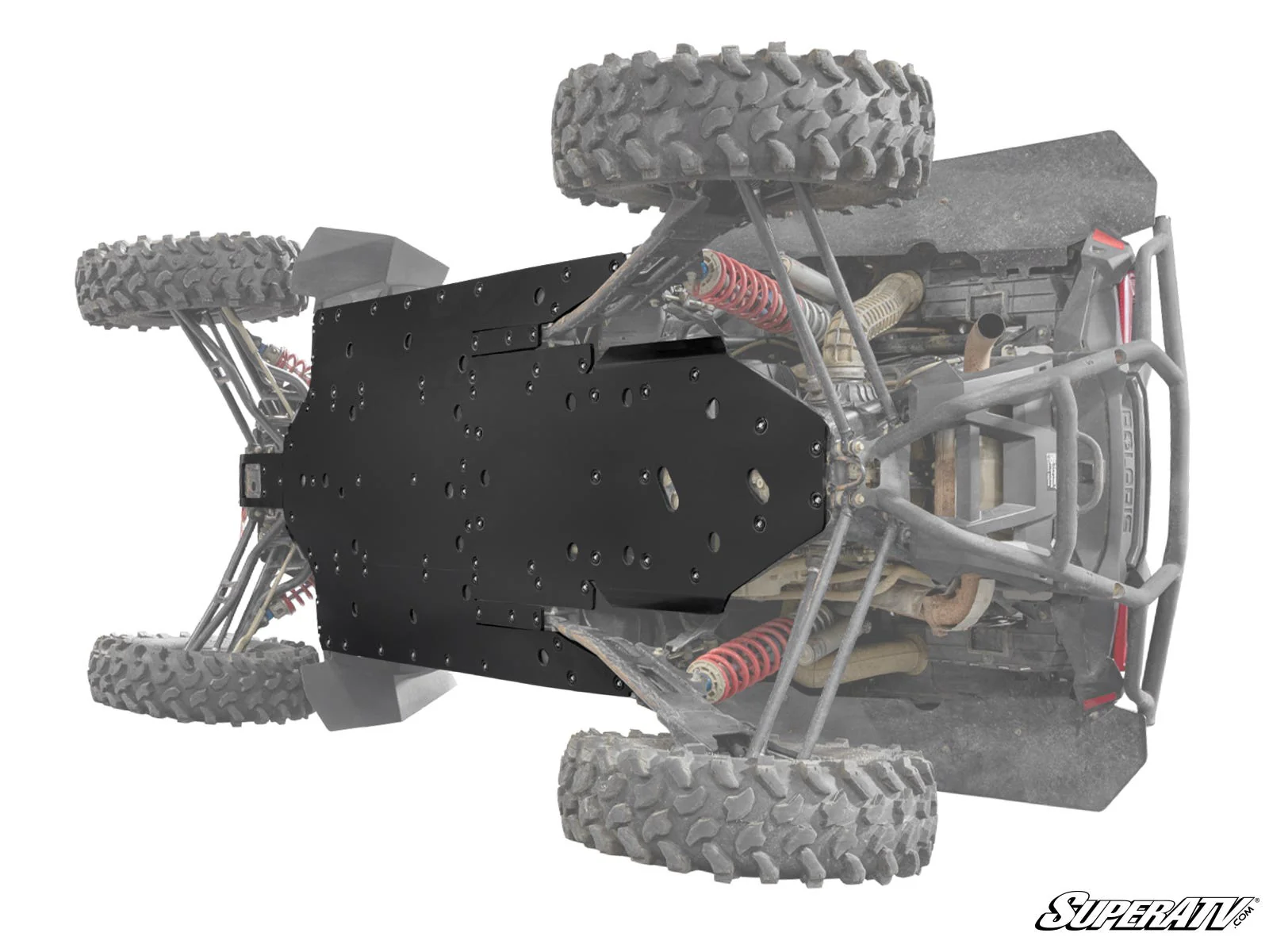 SuperATV Polaris RZR XP 4 Turbo S Full Skid Plate - Image 3