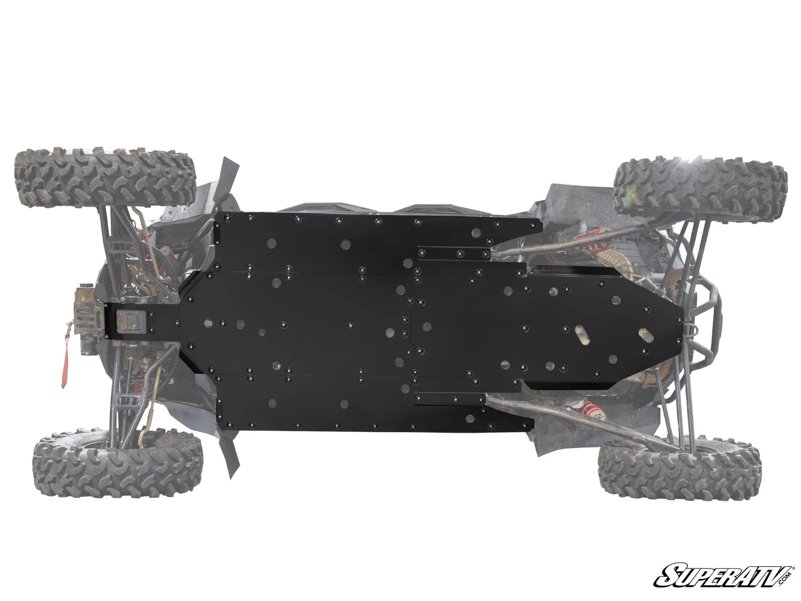 SuperATV Polaris RZR XP 4 Turbo S Full Skid Plate - Image 5