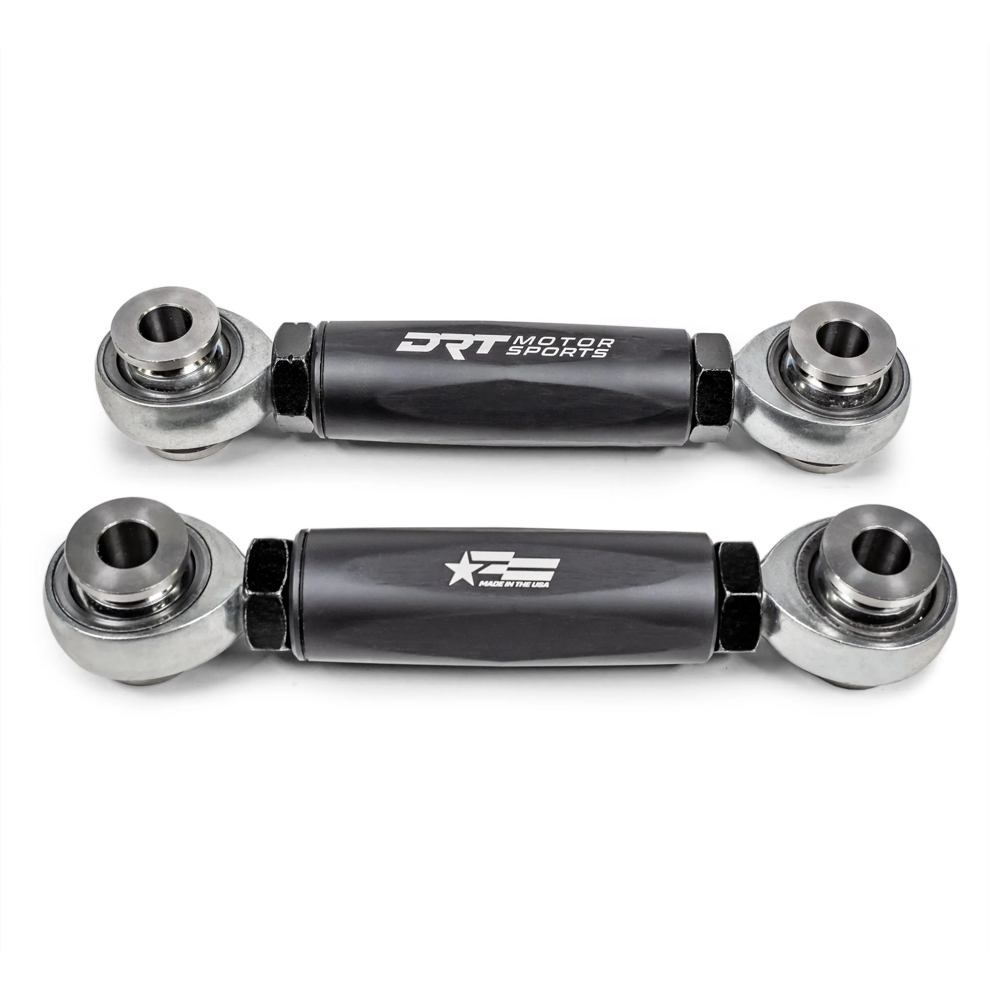 DRT Motorsports Polaris RZR XP Billet Aluminum Hex Bar Adjustable Sway Bar Link Kit Front (M10) - Image 2