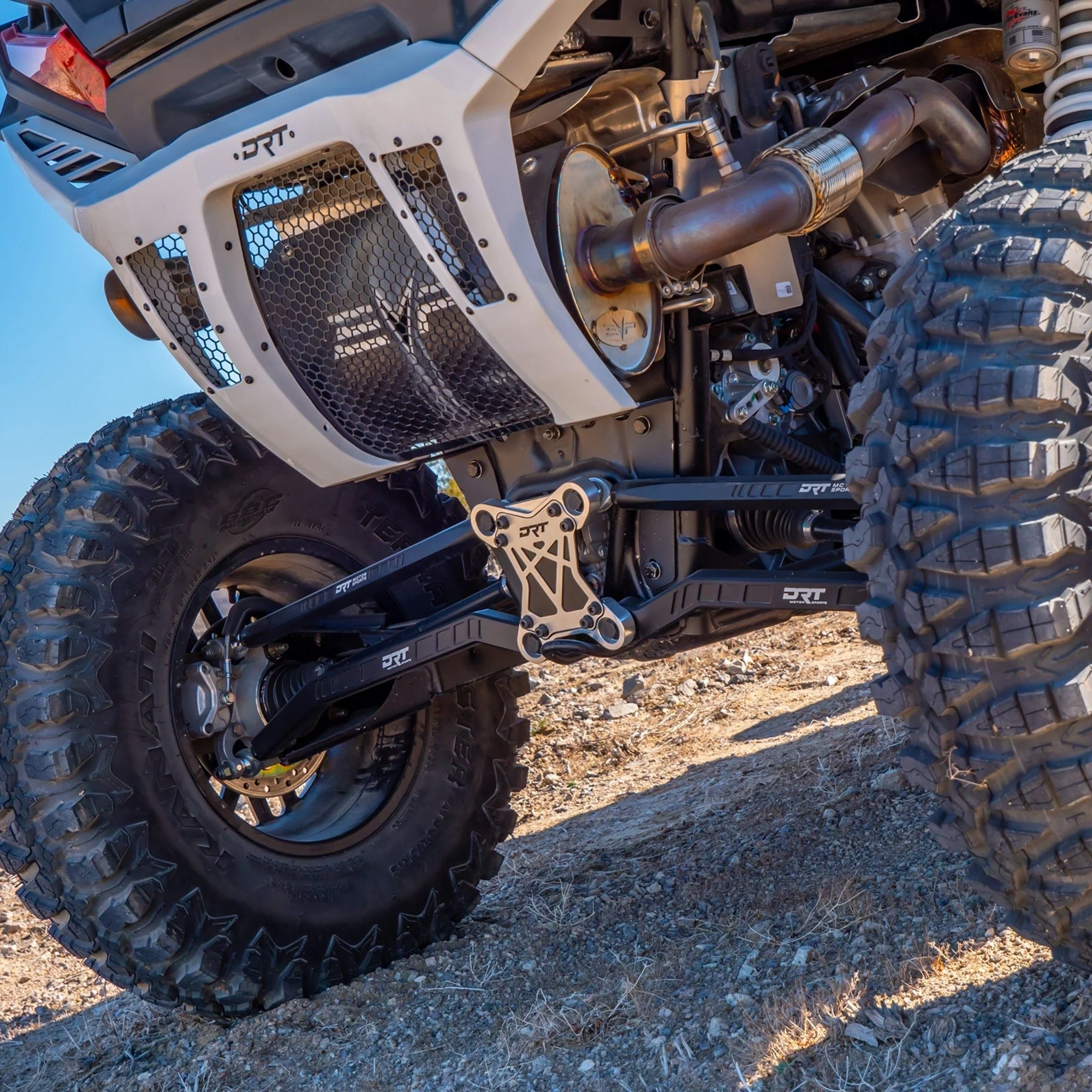 DRT Motorsports Polaris RZR XP Billet Aluminum High Clearance Radius Rod Set - Image 7