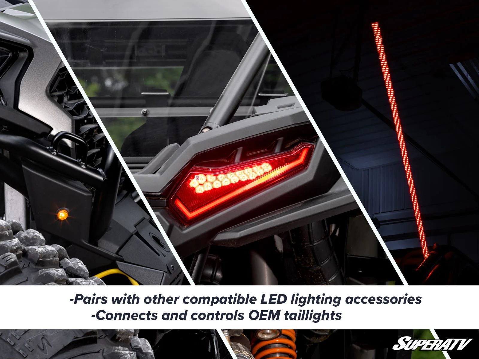 SuperATV Polaris RZR XP Deluxe Self-Canceling Turn Signal Kit - Image 2