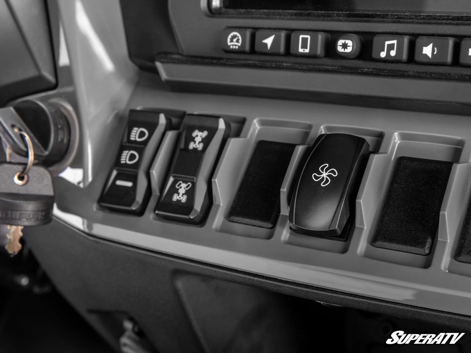 SuperATV Polaris RZR XP In-Dash Cab Heater - Image 6