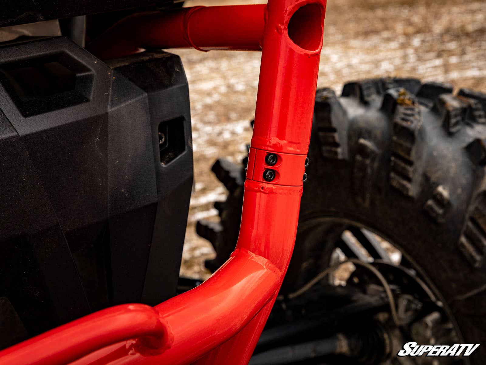 SuperATV Polaris RZR XP S Turbo Rear Bumper - Image 4