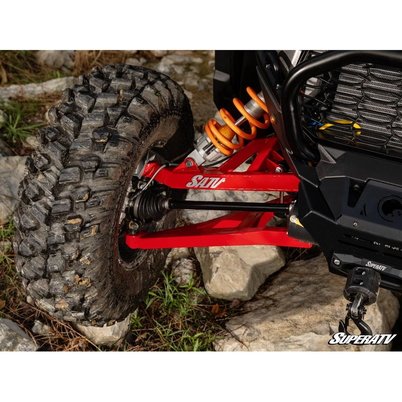 Polaris RZR XP Sidewinder A-Arms - 1.5" Forward Offset | 2024+ - Image 12