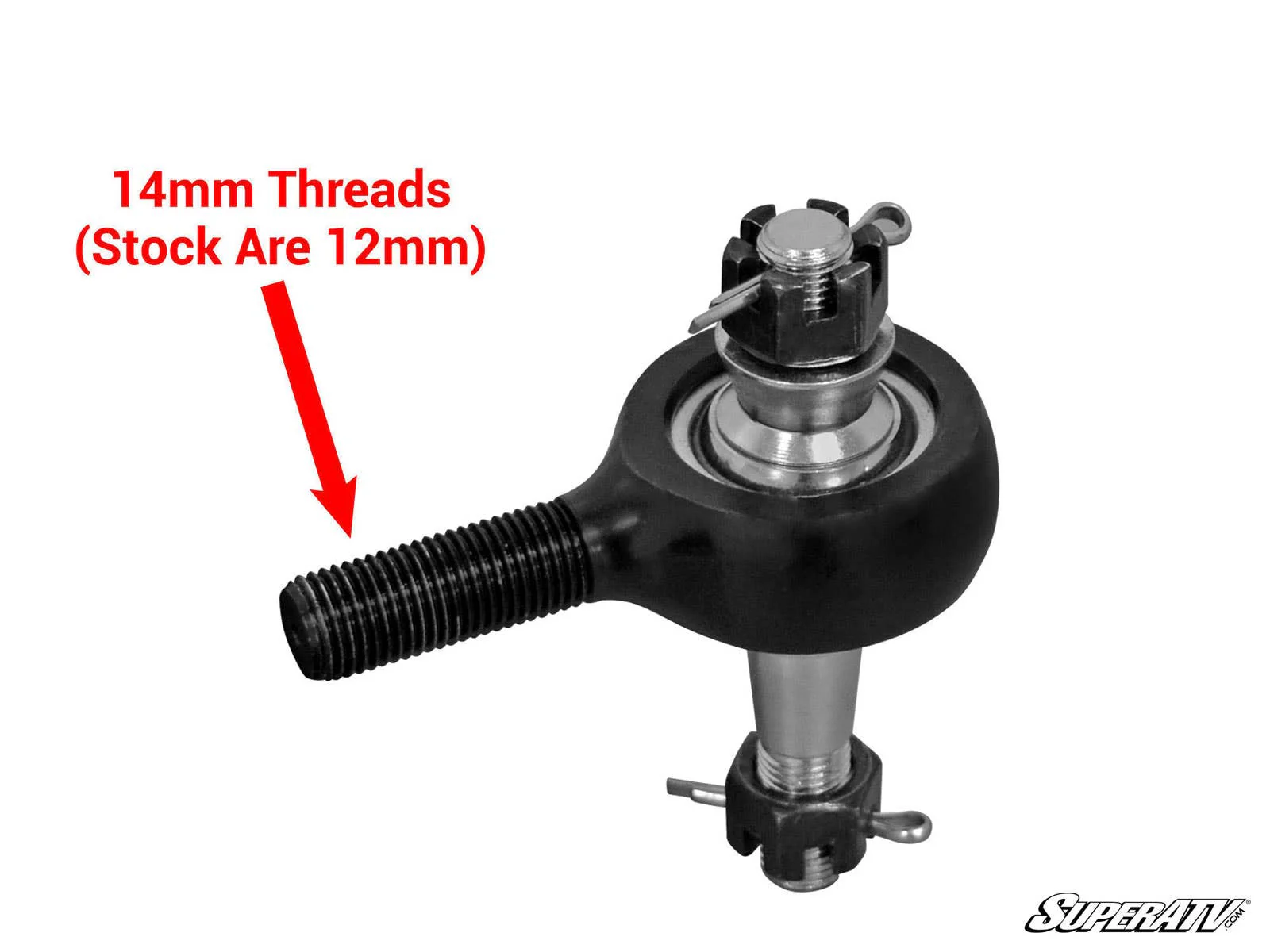 SuperATV Polaris RZR XP Turbo Heavy Duty Tie Rod Kit - Image 3