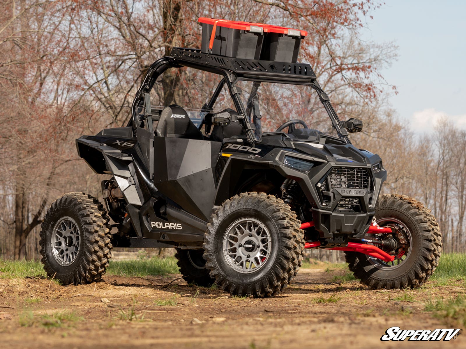 SuperATV Polaris RZR XP Turbo Outfitter Sport Roof Rack - Image 4
