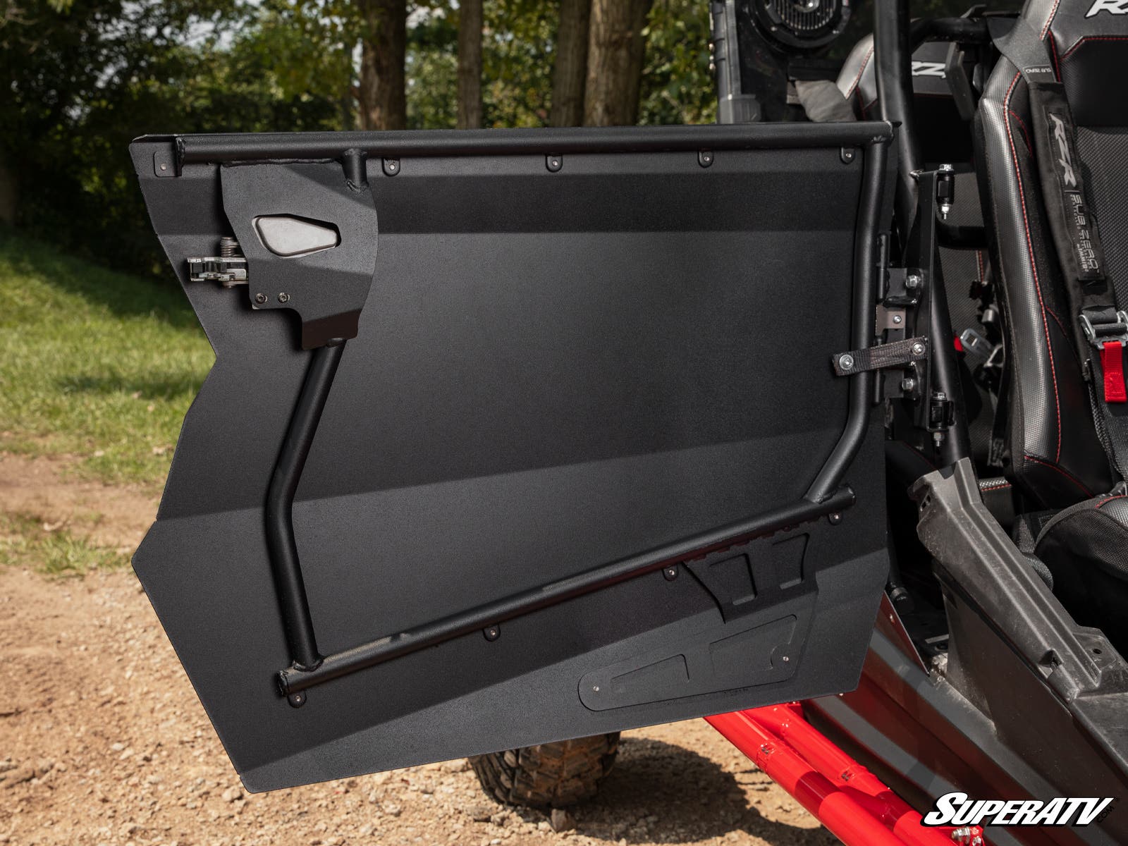 SuperATV Polaris RZR XP Turbo S Aluminum Doors - Image 7