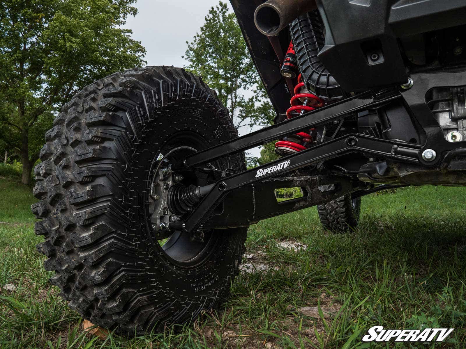 SuperATV Polaris RZR XP Turbo S Boxed High Clearance Radius Arms - Image 3