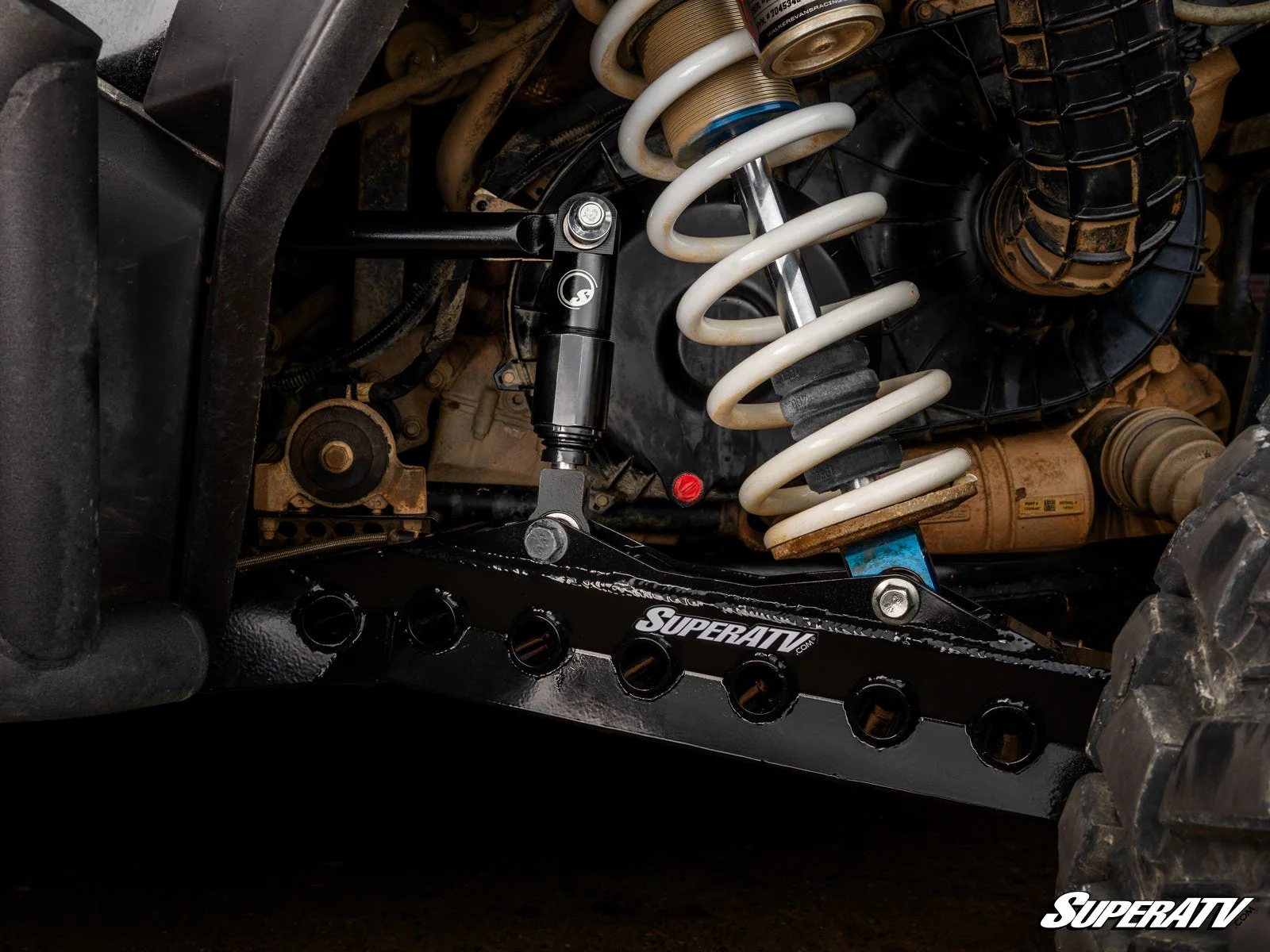 SuperATV Polaris RZR XP Turbo S Sway Bar Shock - Image 3